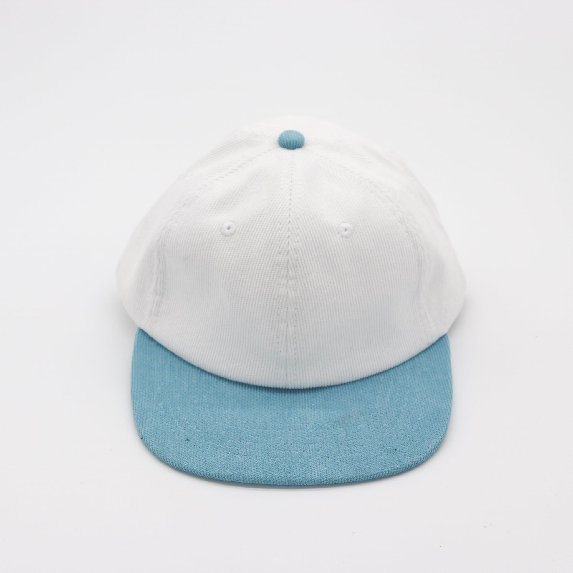 Corduroy Two-Tone 6 Panel - Light Blue