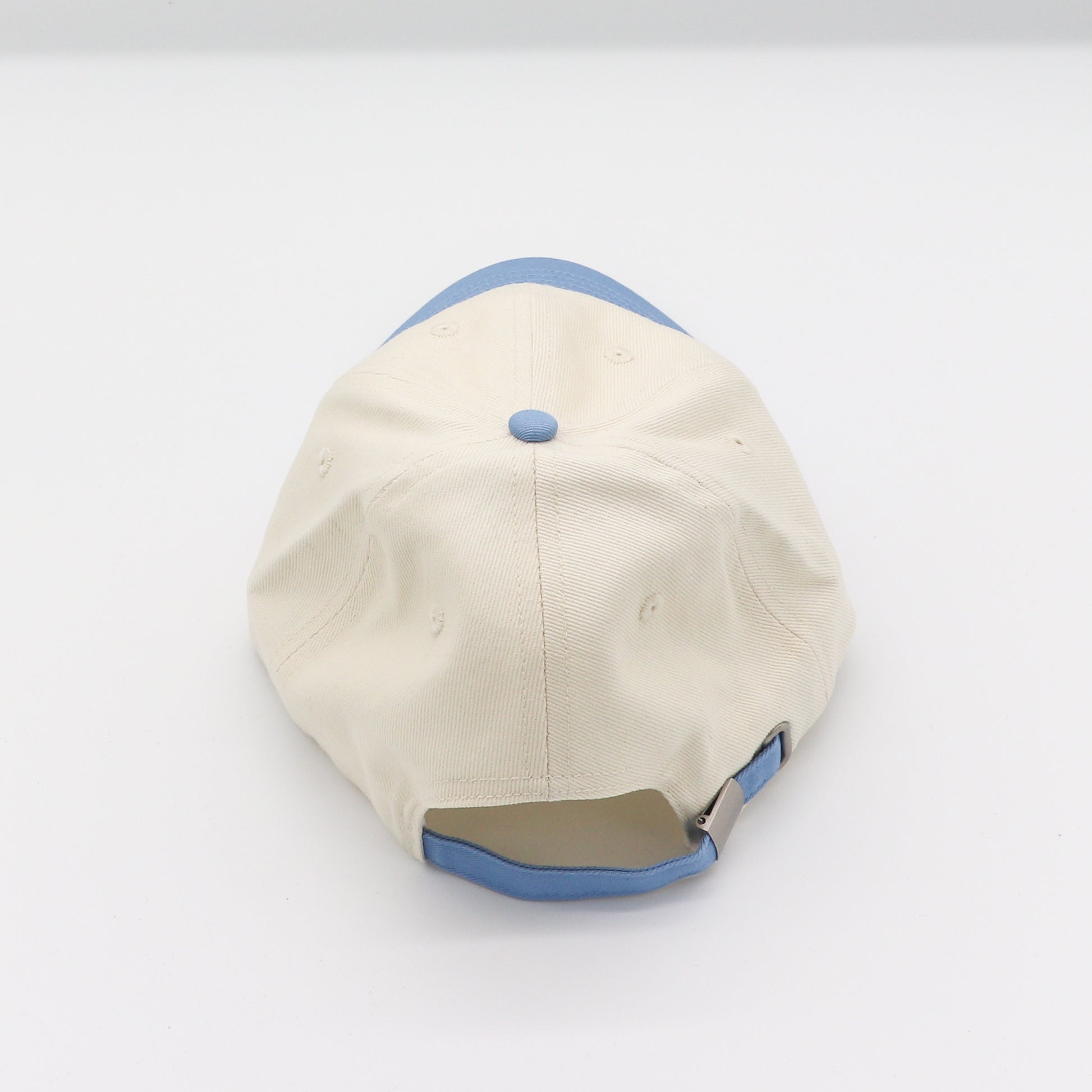 Cotton Two-Tone Dad Hat - Light Blue