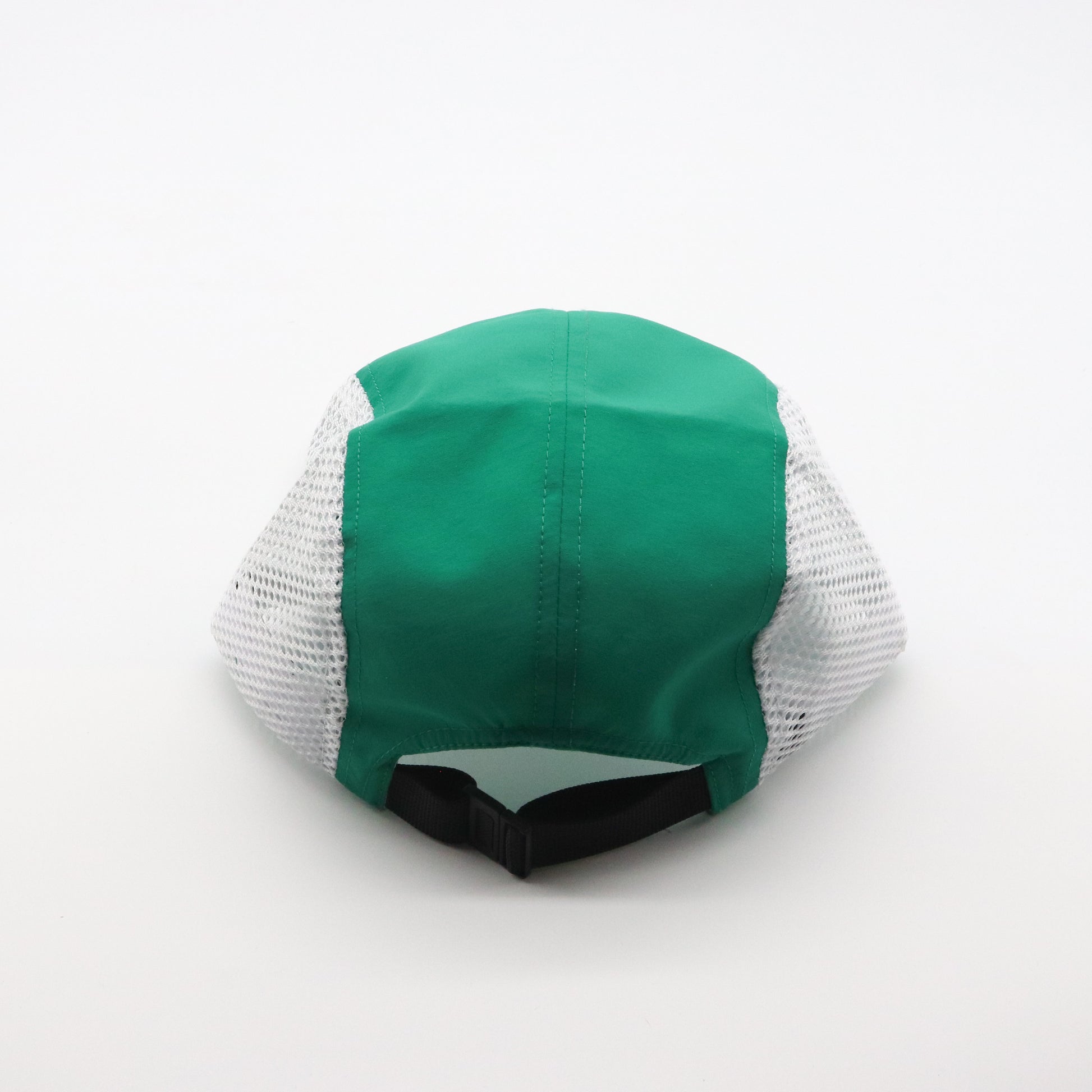 Nylon Camper 5 Panel - Green & White