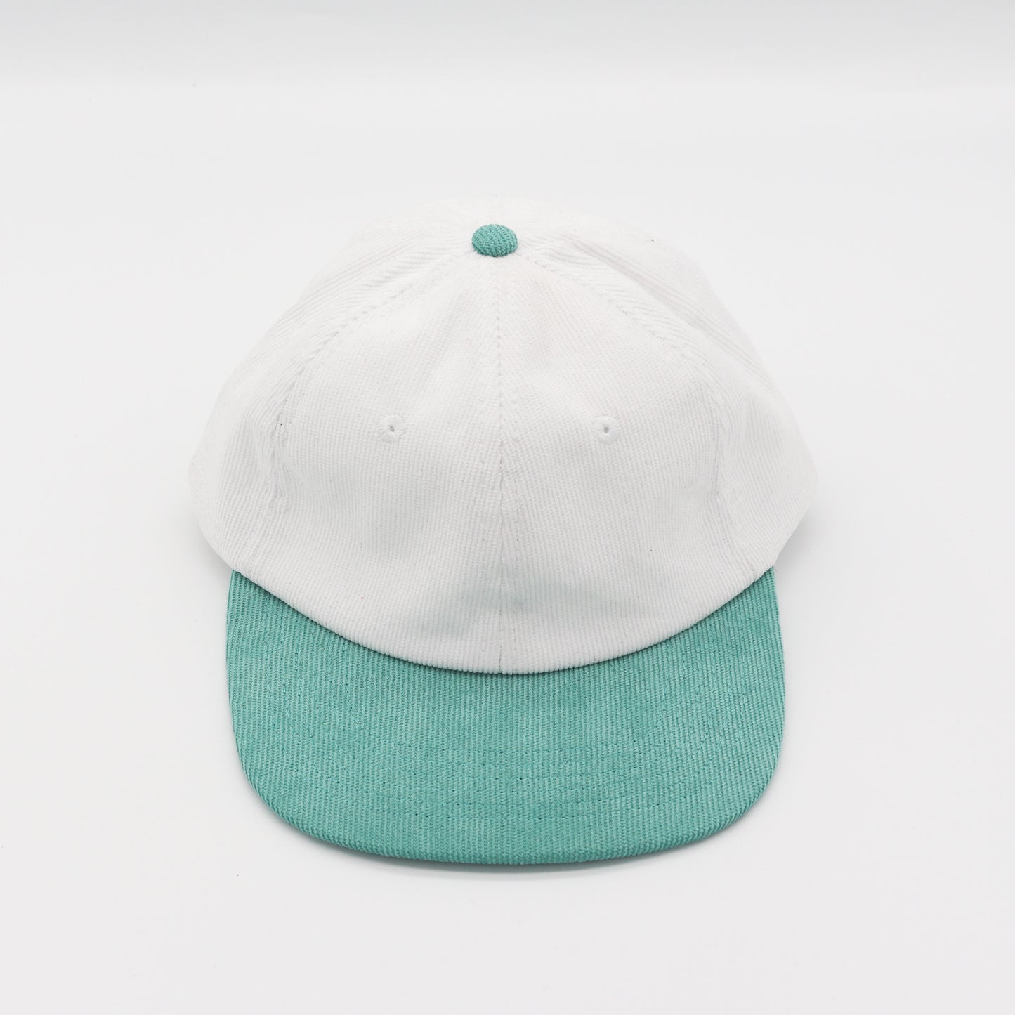 Corduroy Two-Tone 6 Panel - Teal