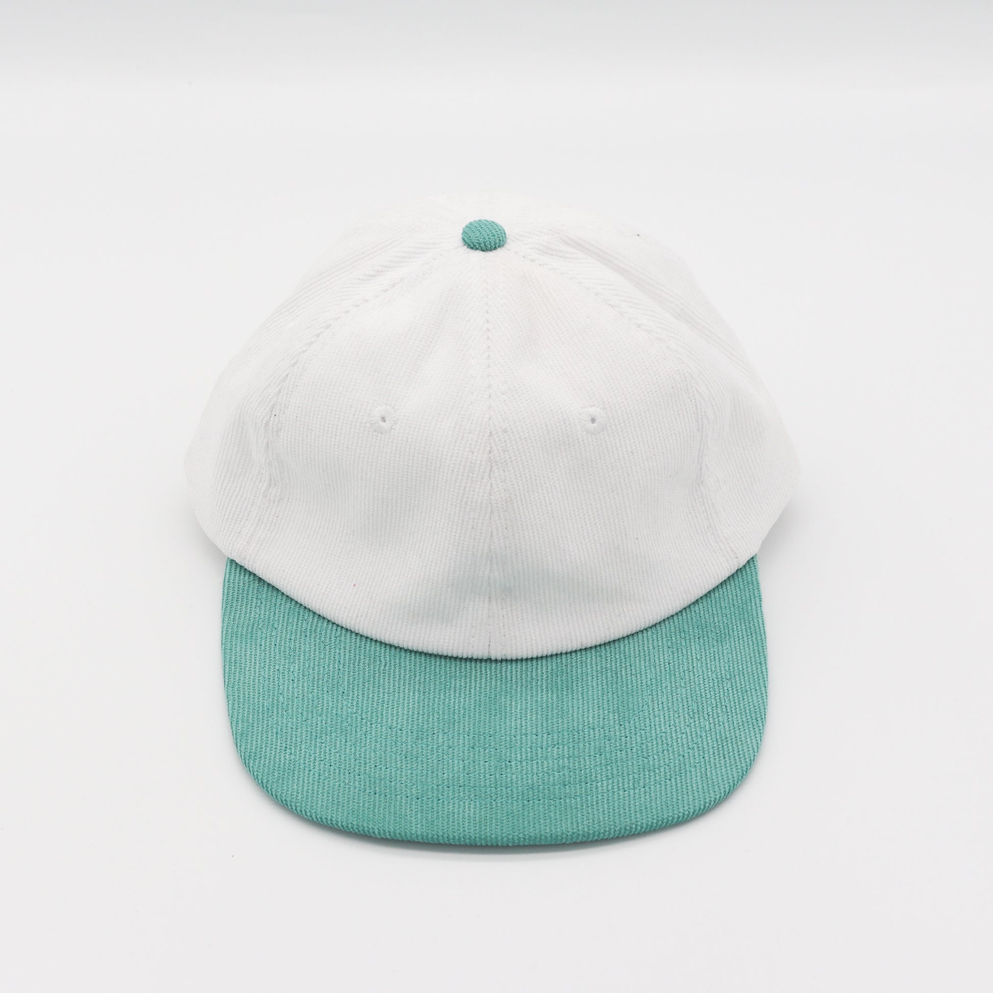 Corduroy Two-Tone 6 Panel - Teal