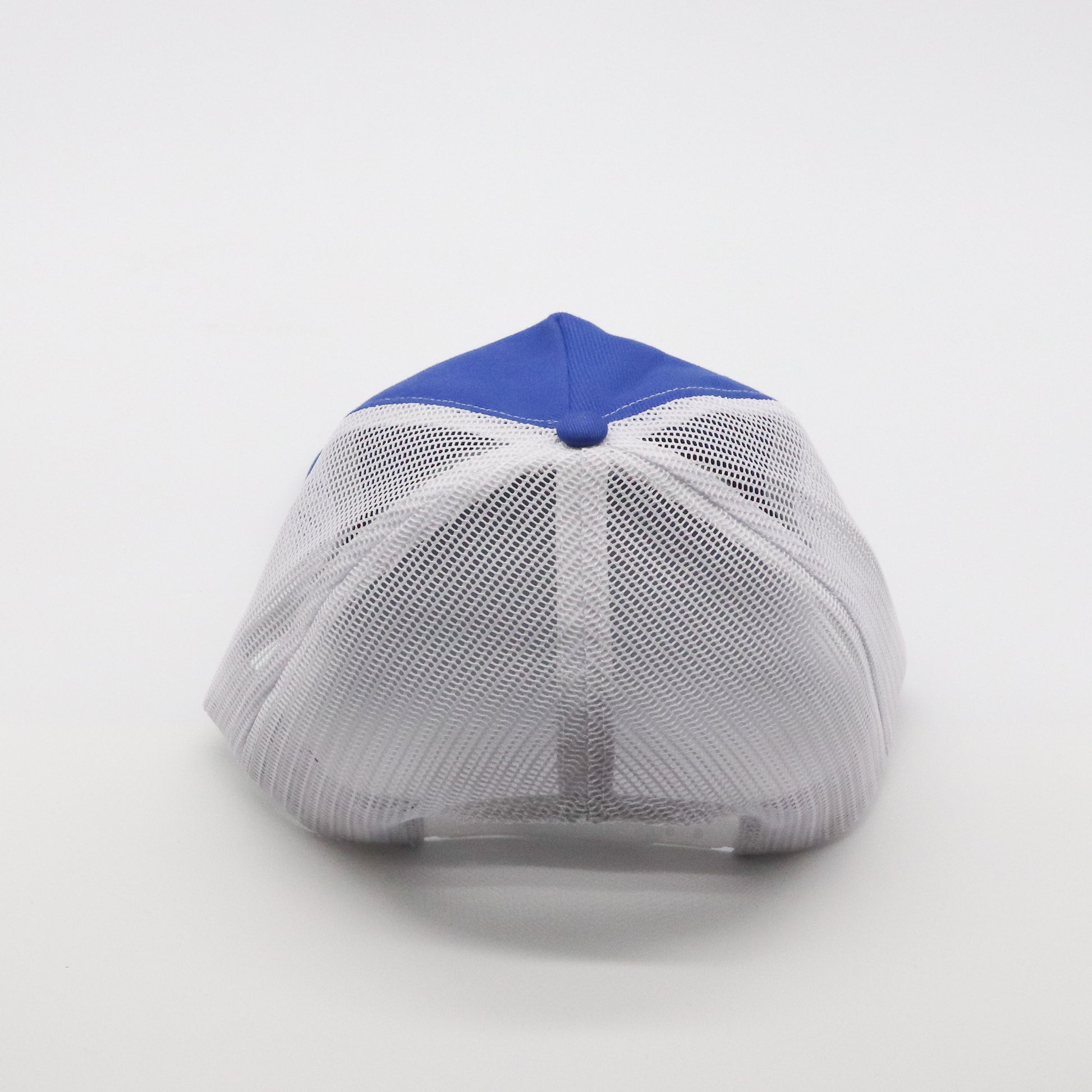 5 Panel Trucker - White & Royal Blue