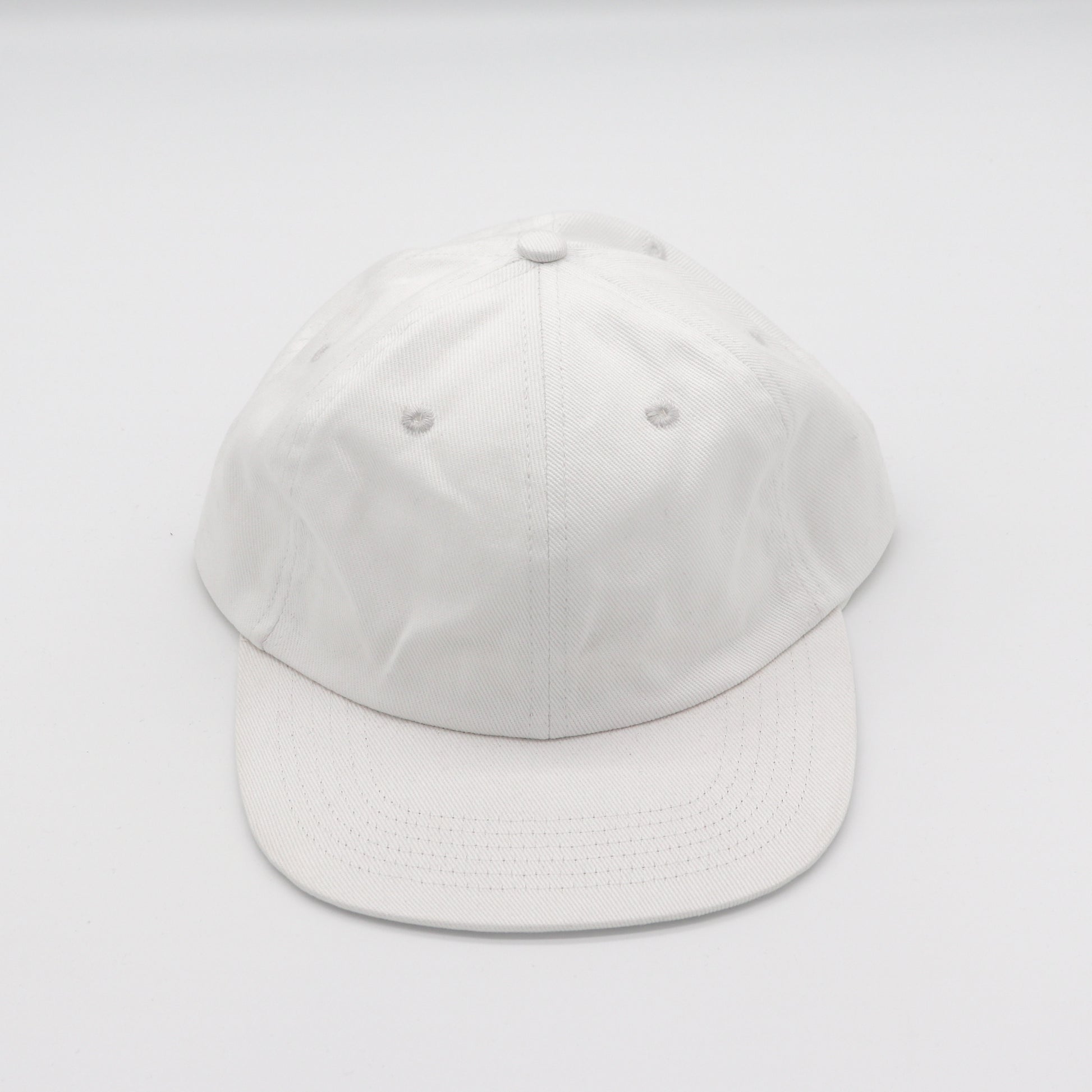 Cotton 6 Panel - White