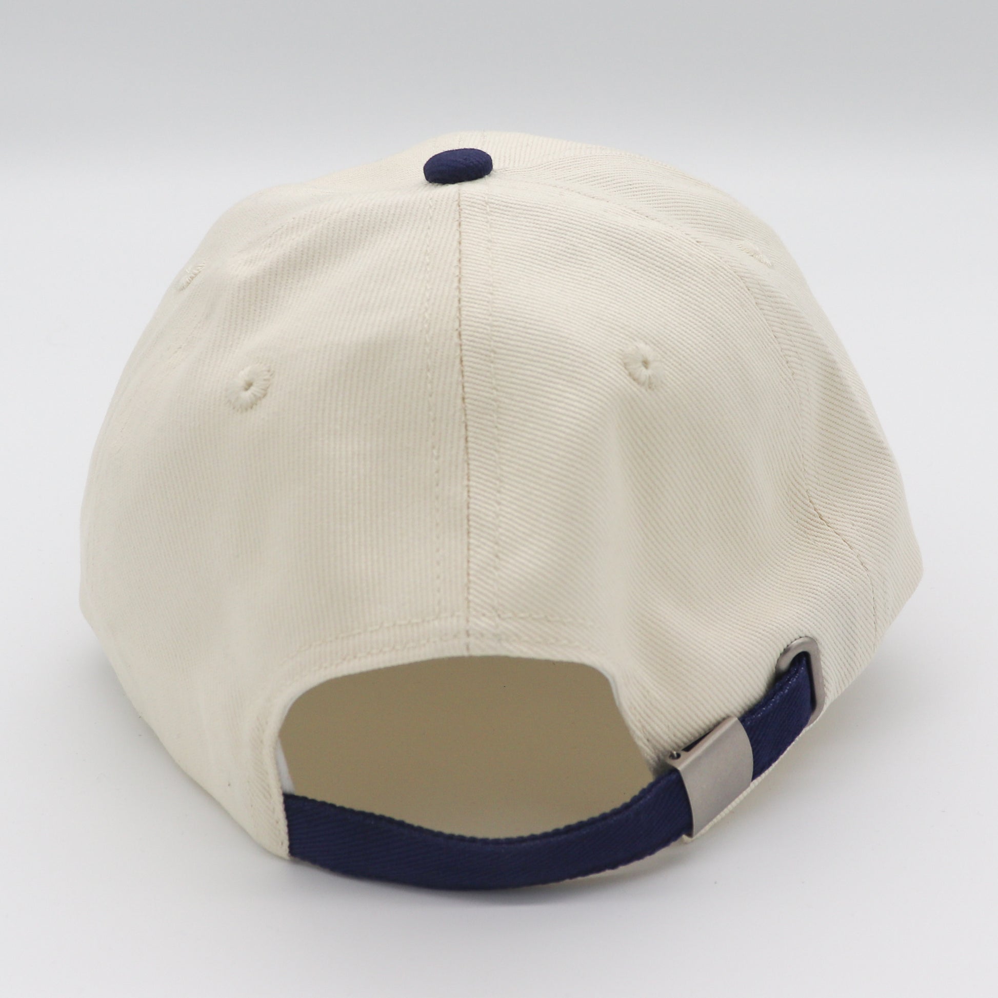 Cotton Two-Tone Dad Hat - Navy