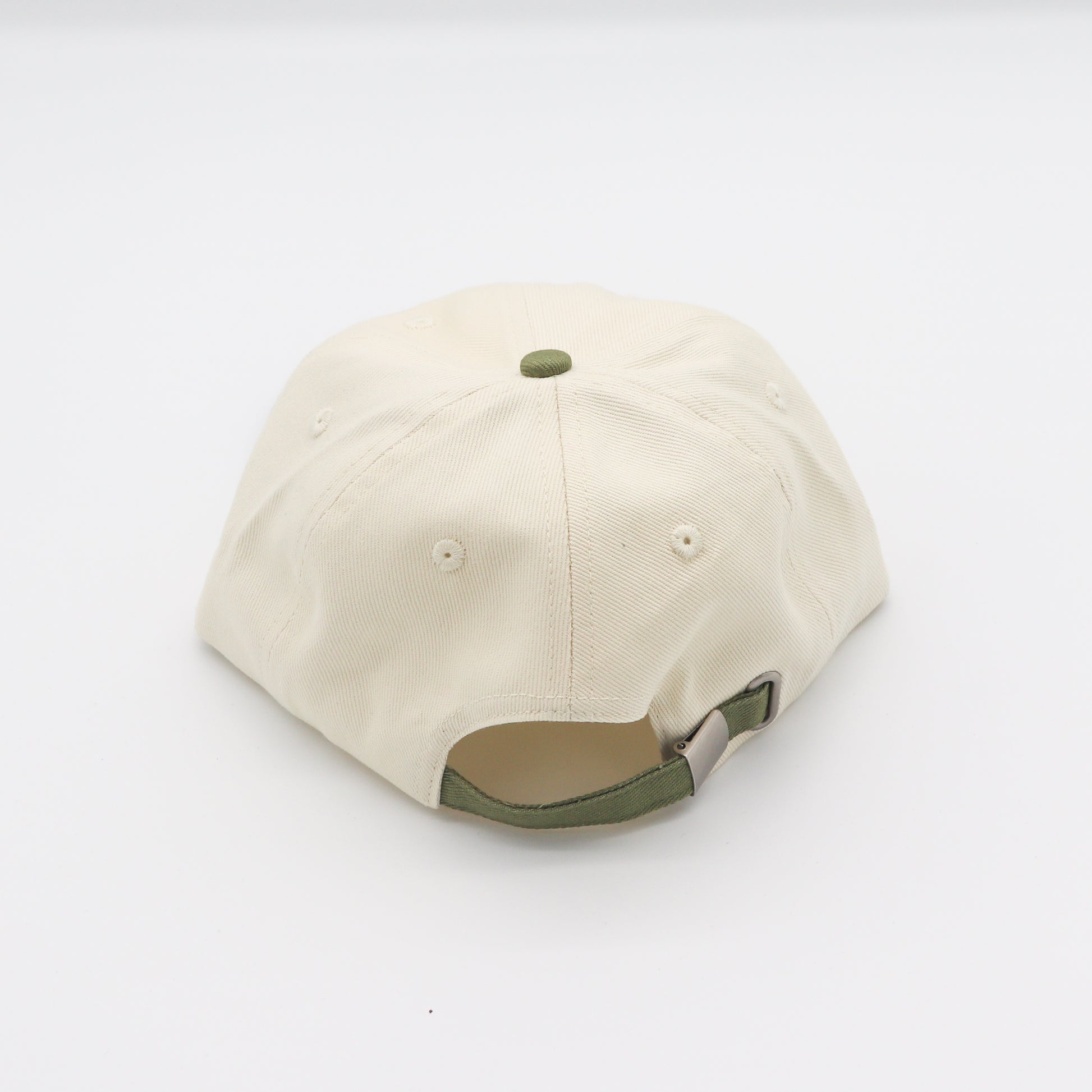Cotton Two-Tone 6 Panel - Olive