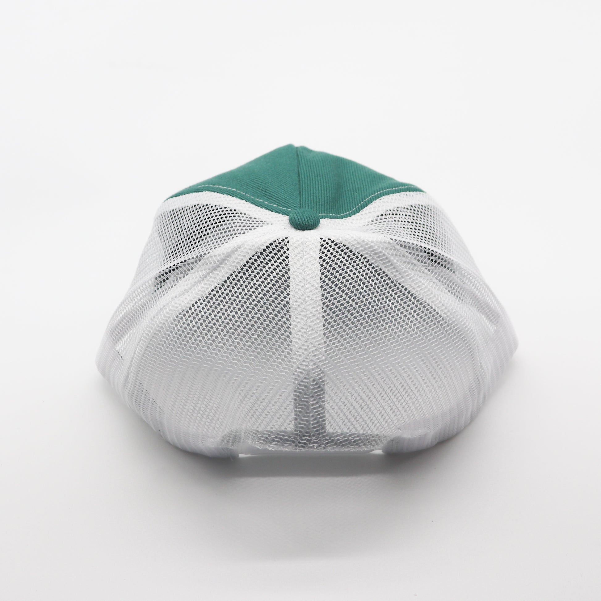 5 Panel Trucker - White & Green