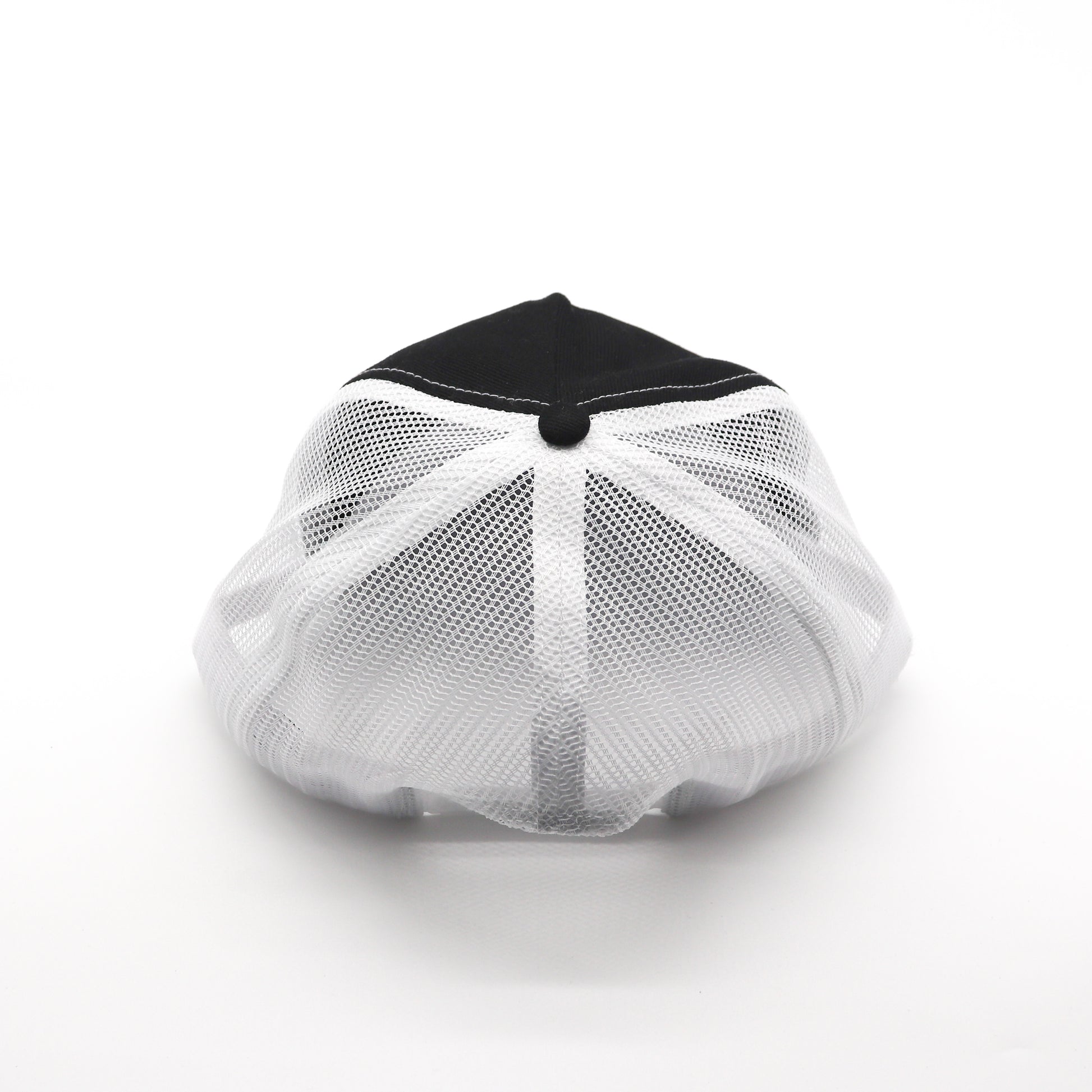 5 Panel Trucker - White & Black