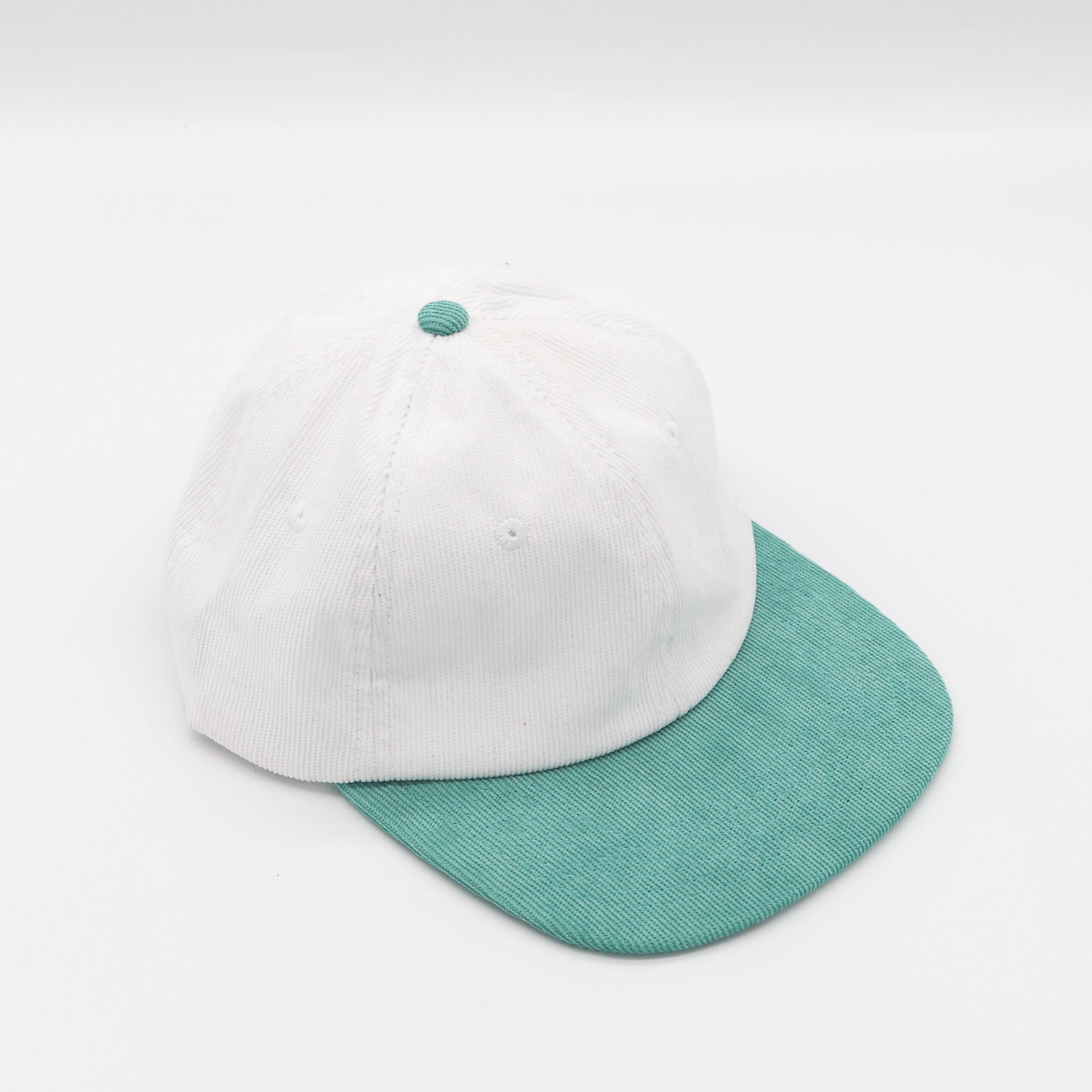 Corduroy Two-Tone 6 Panel - Teal
