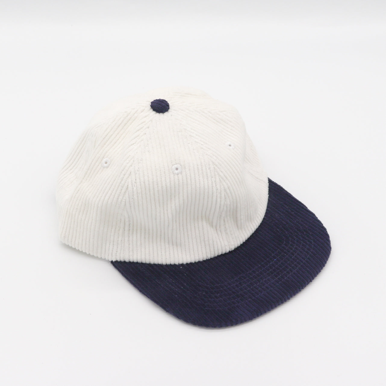 Corduroy Two-Tone 6 Panel - Navy