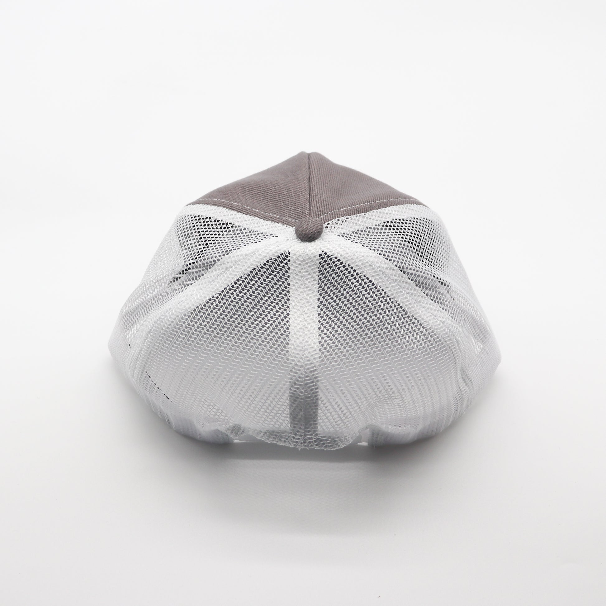 5 Panel Trucker - White & Grey