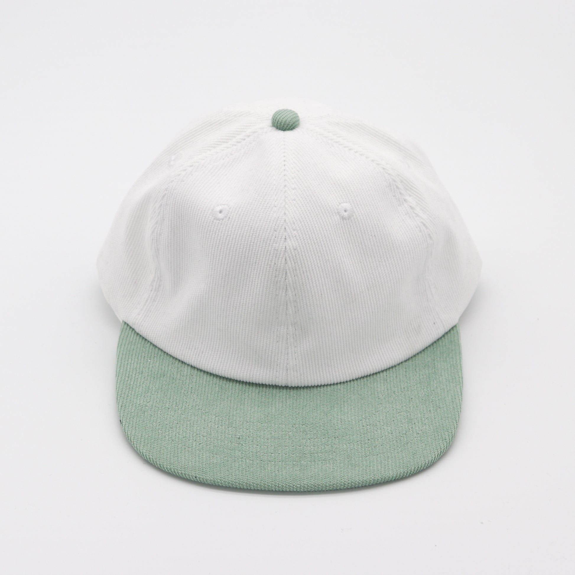 Corduroy Two-Tone 6 Panel - Sage