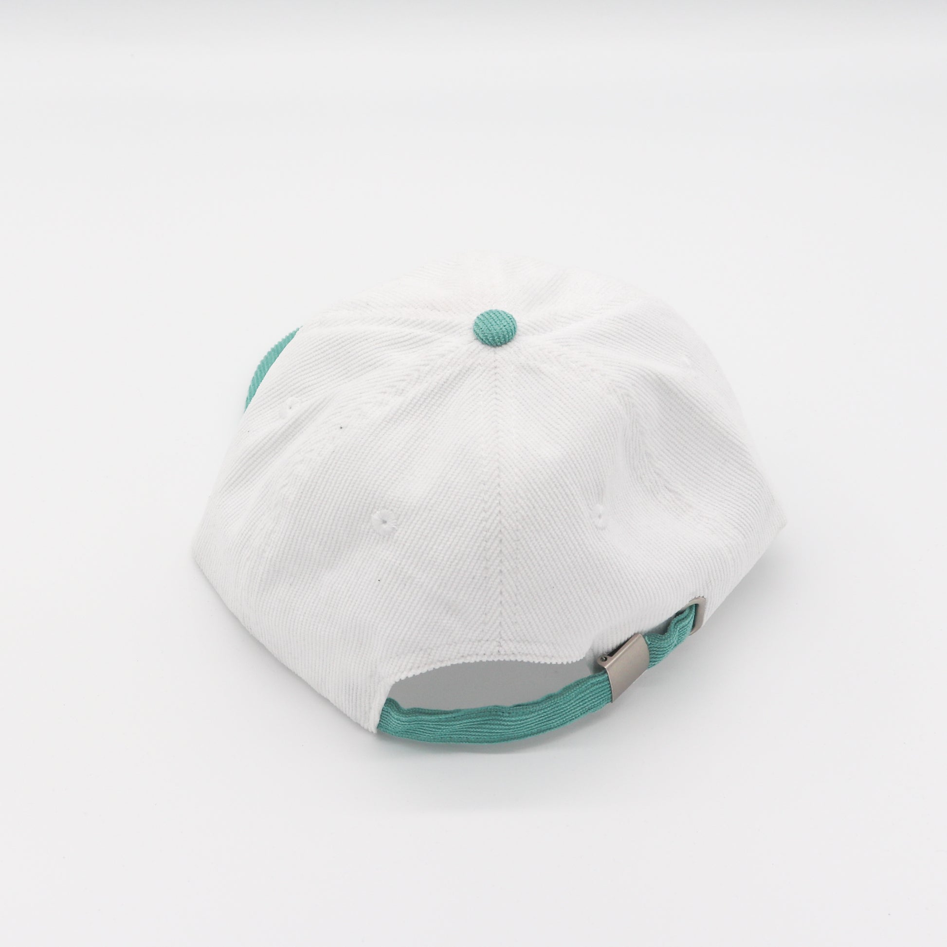 Corduroy Two-Tone 6 Panel - Teal