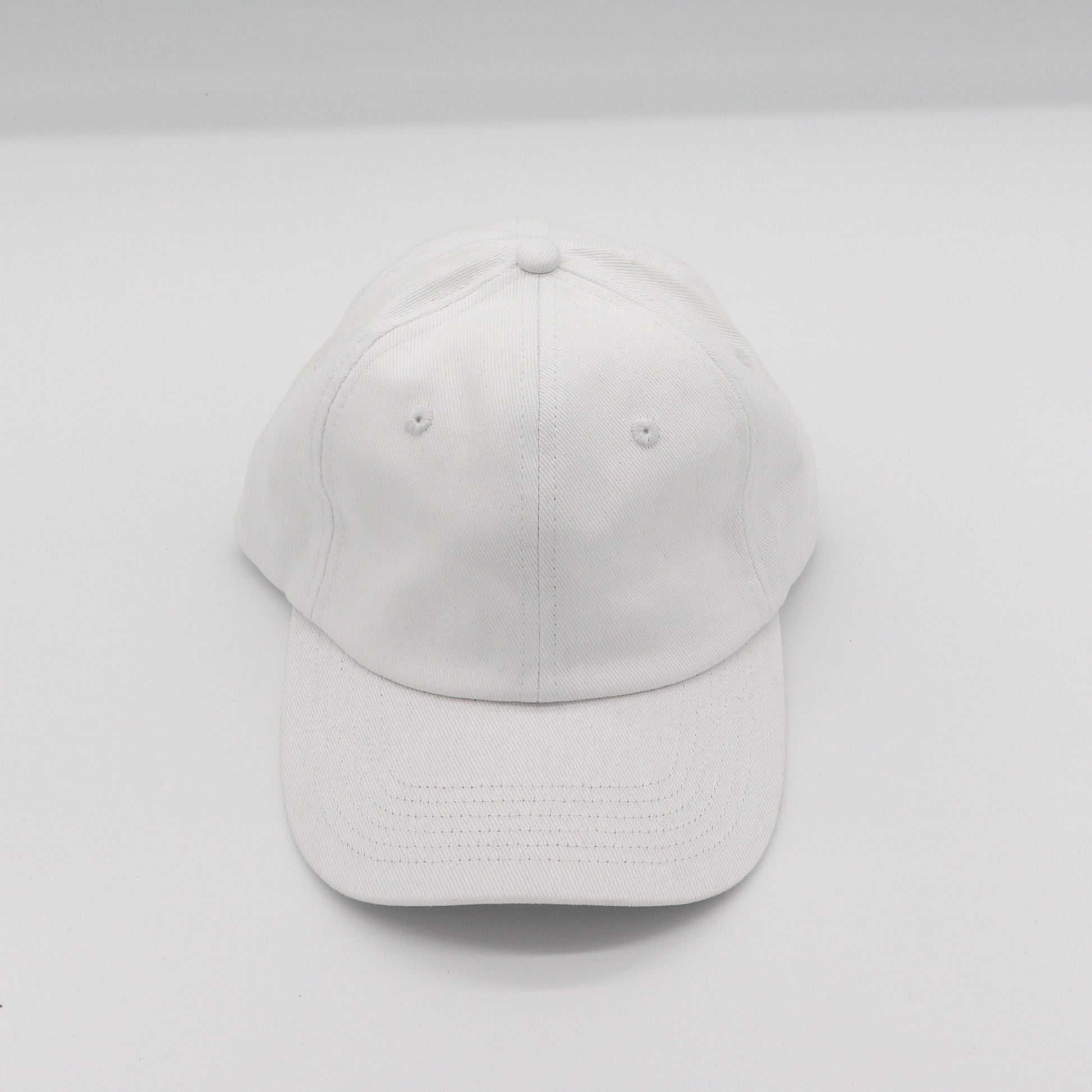 Cotton Dad Hat - White