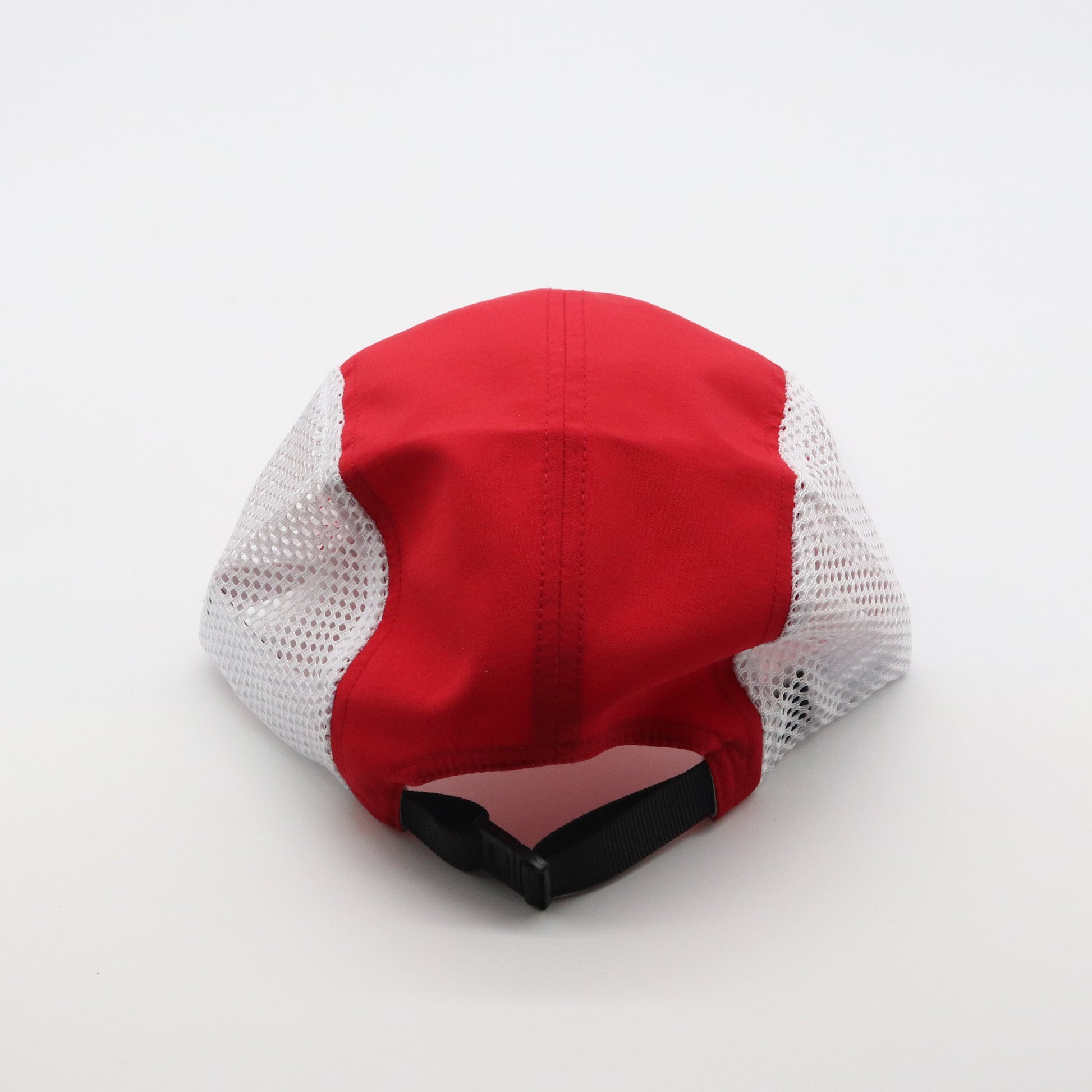 Nylon Camper 5 Panel - Red & White