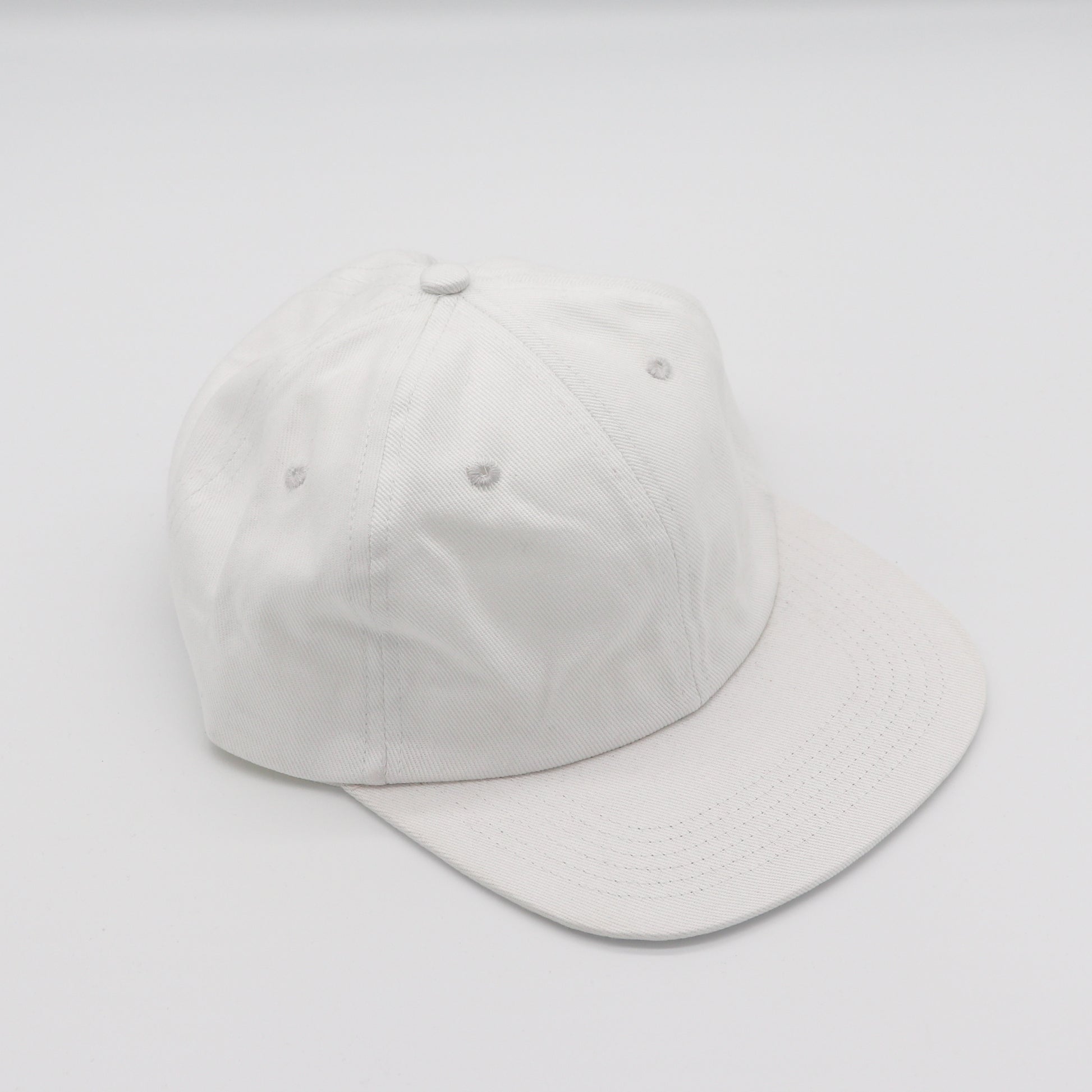 Cotton 6 Panel - White