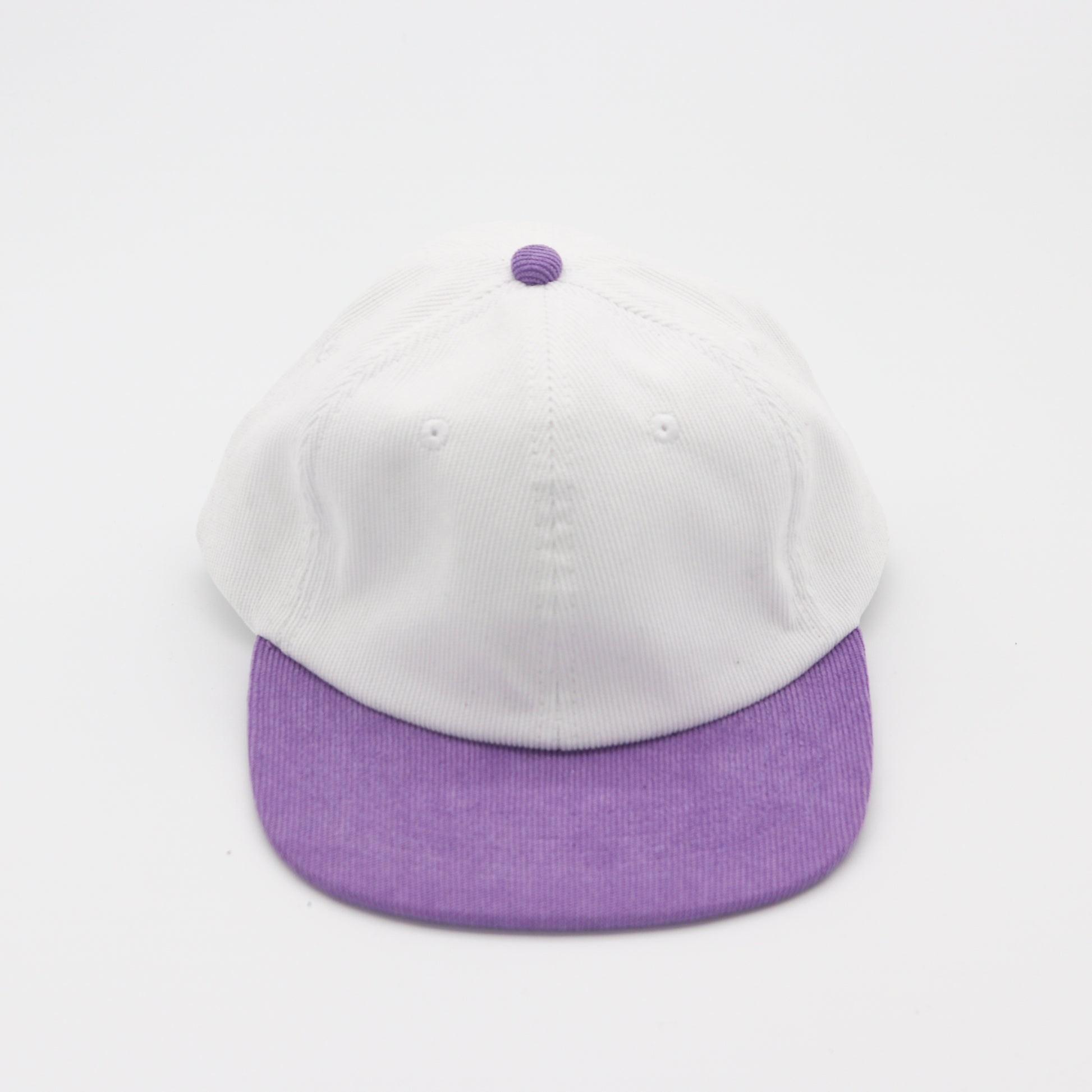 Corduroy Two-Tone 6 Panel - Purple