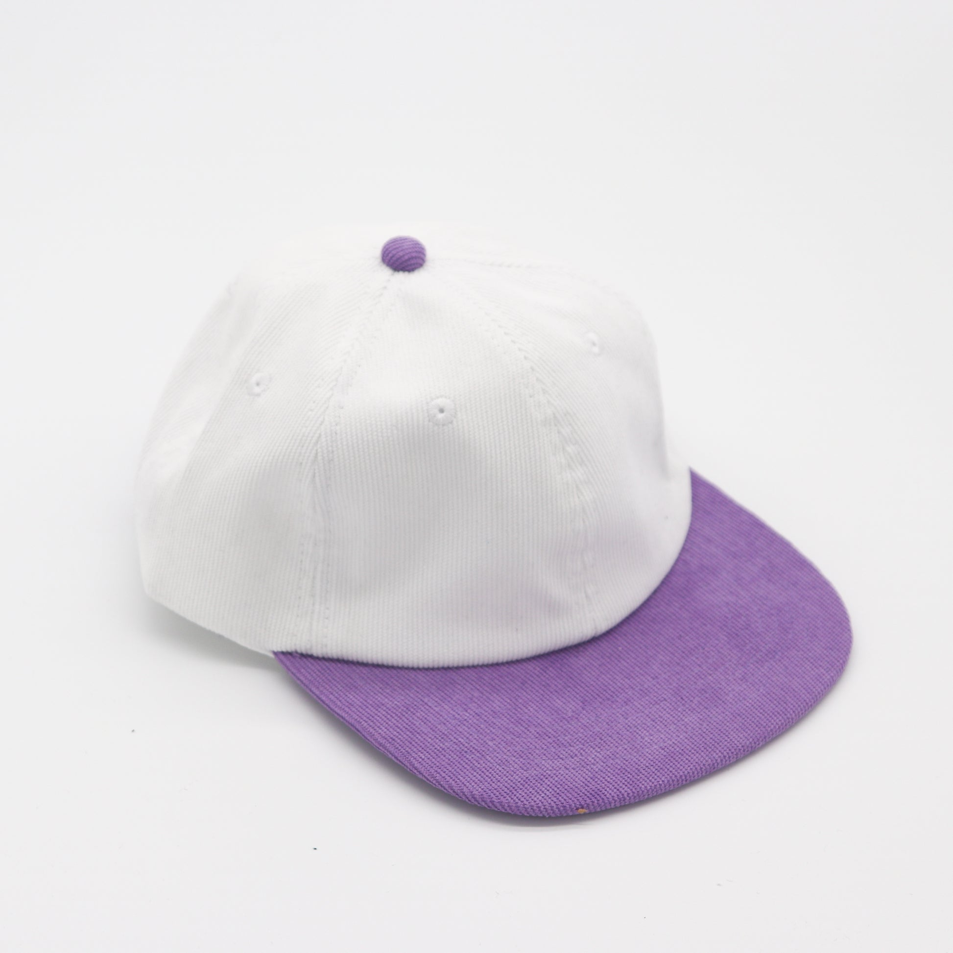 Corduroy Two-Tone 6 Panel - Purple