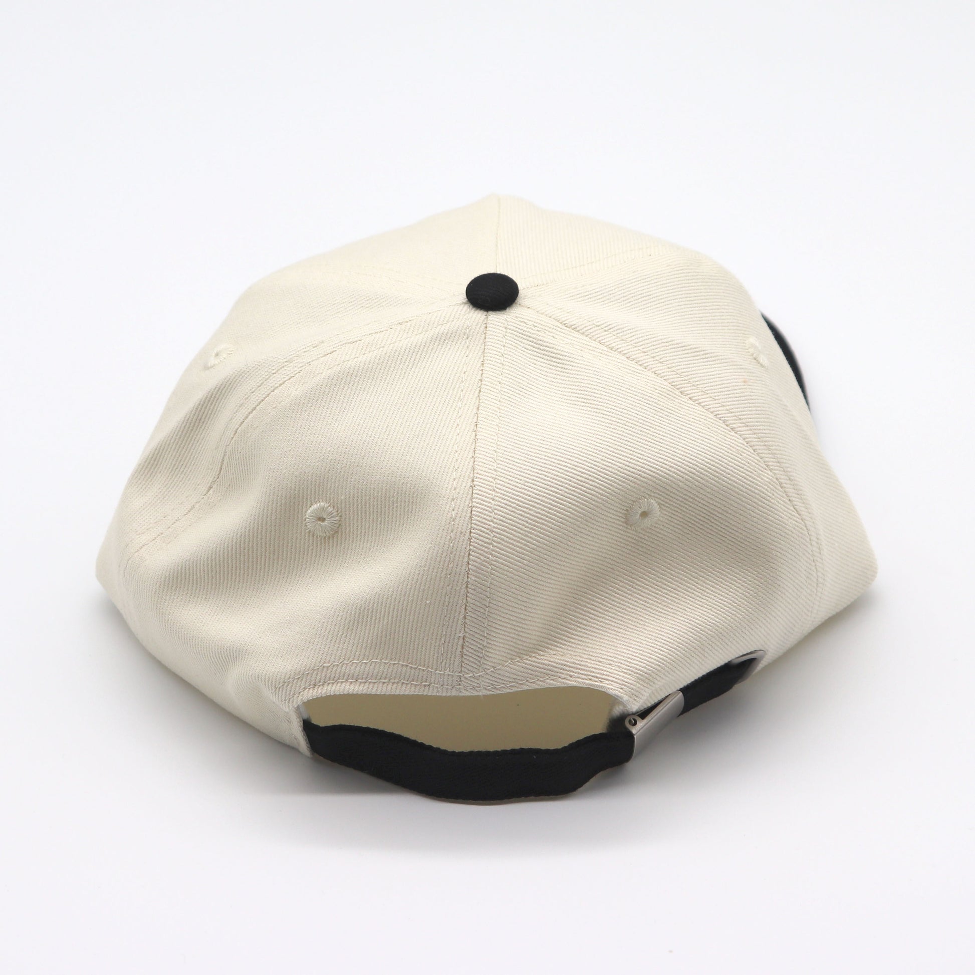 Cotton Two-Tone 5 Panel - Black