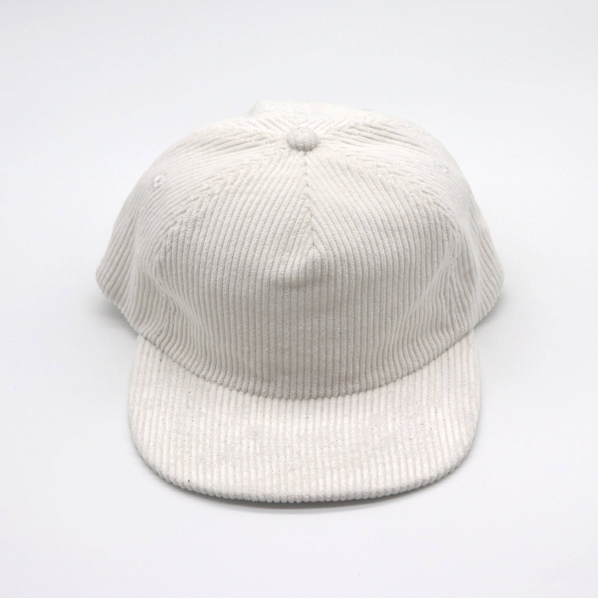 Corduroy 5 Panel - White