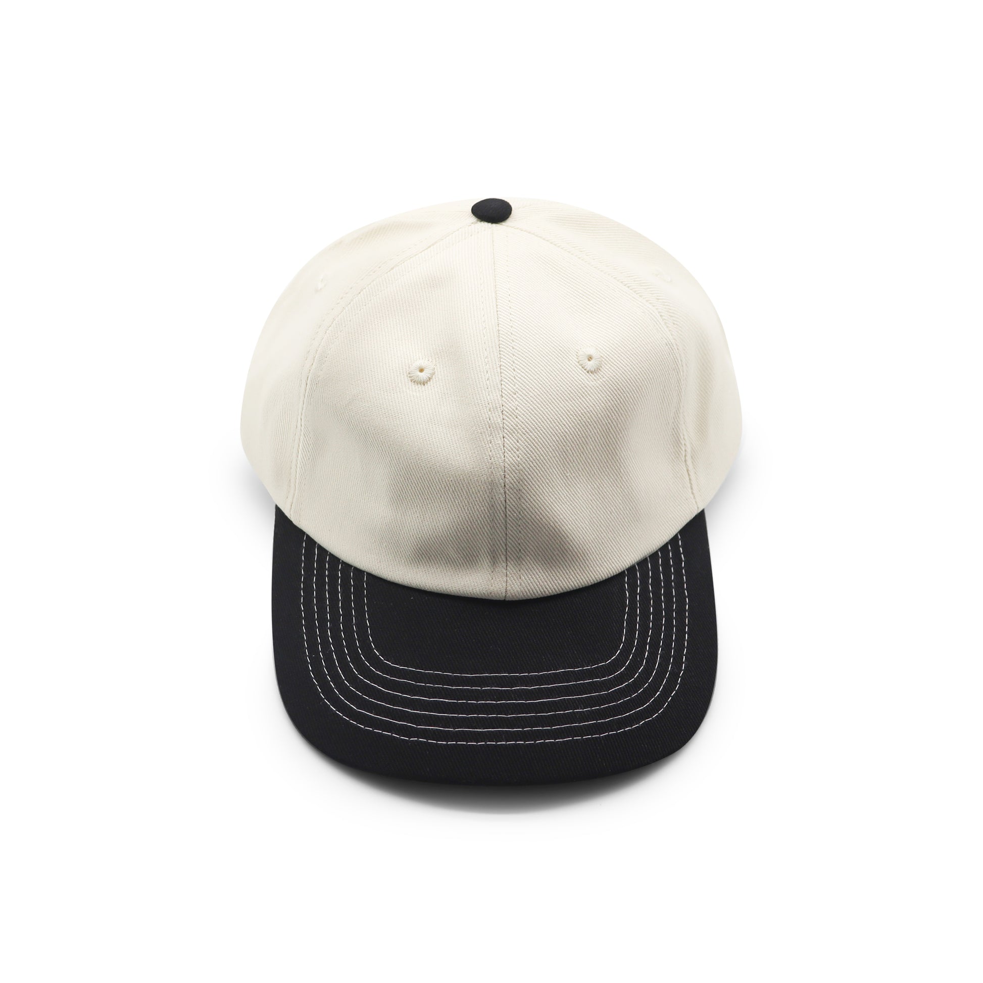 Unstructured 6 Panel - Shallow / Low Profile Fit - Curved Brim