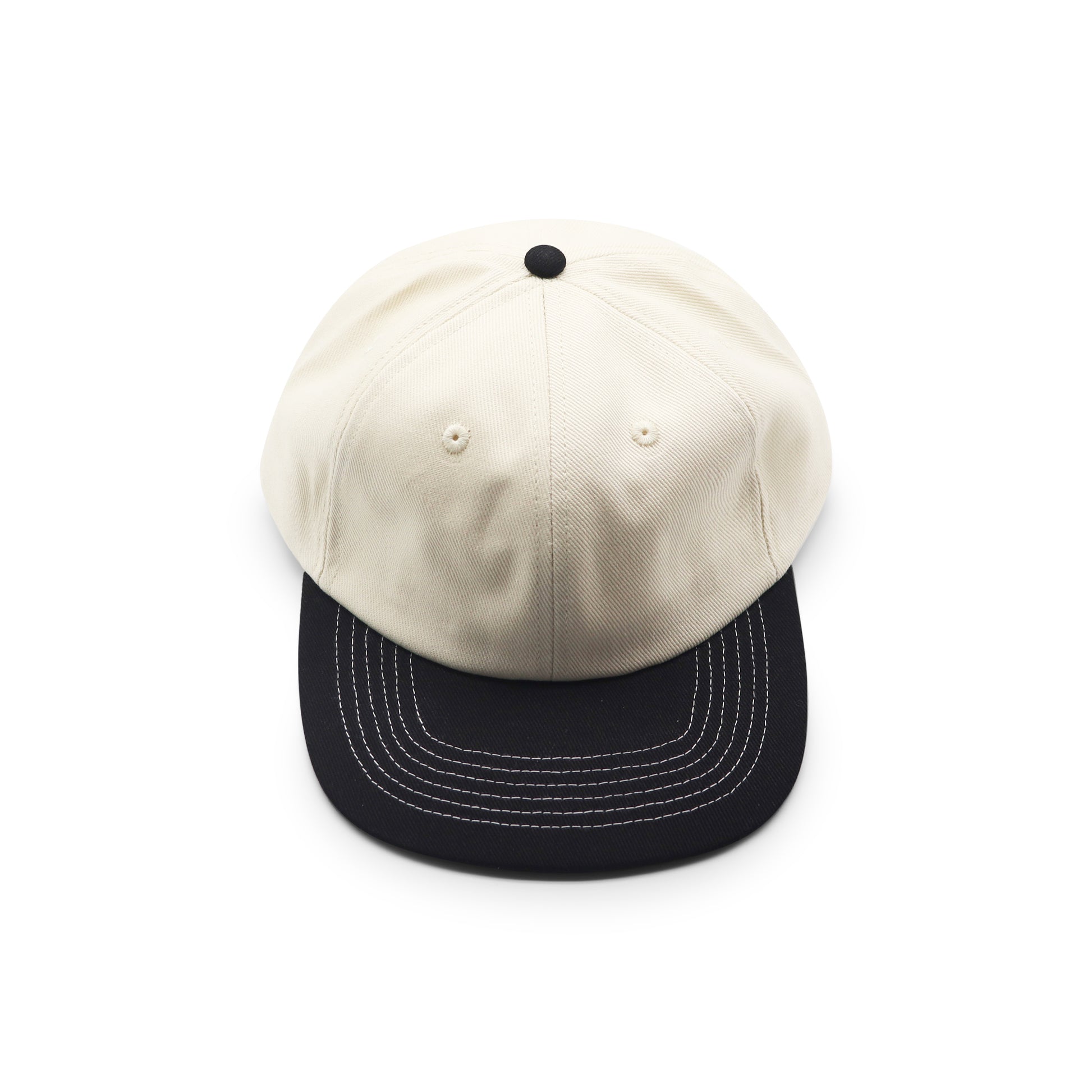 Unstructured 6 Panel - Shallow / Low Profile Fit - Flat Brim