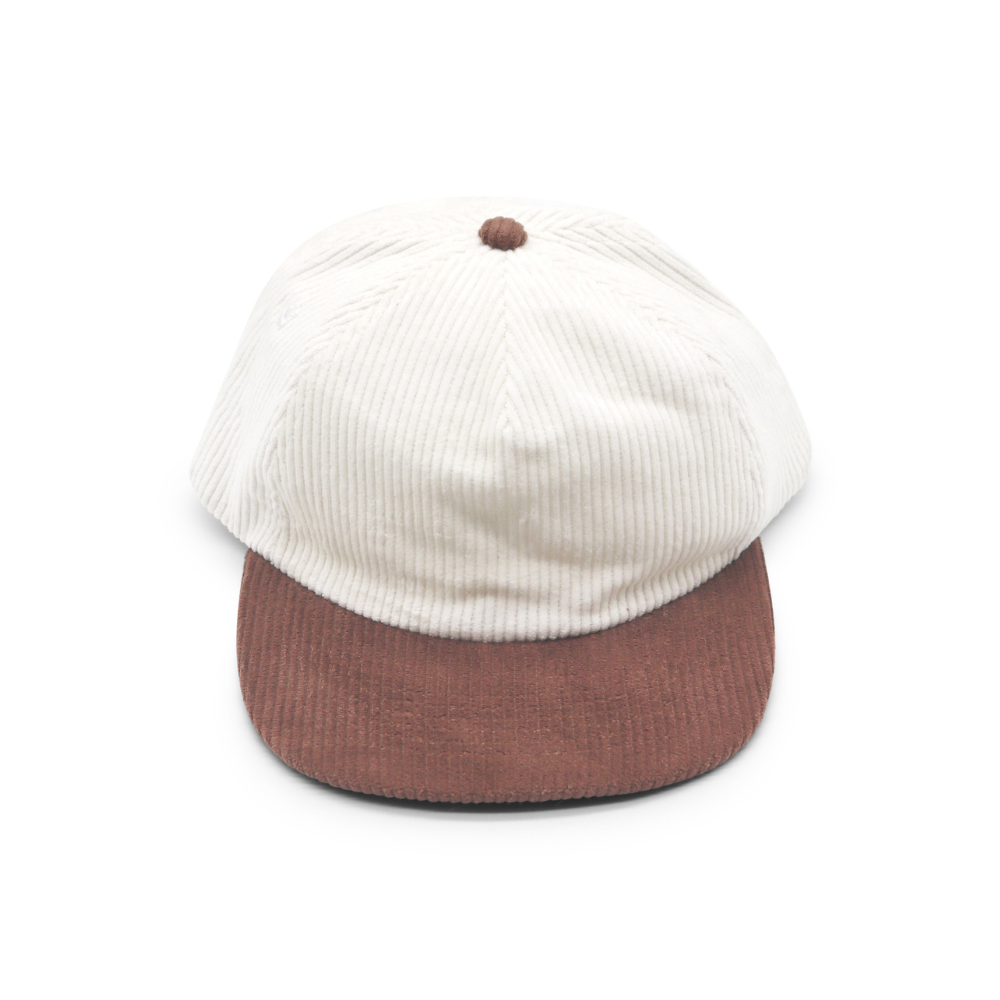 Corduroy Two-Tone 5 Panel - Brown