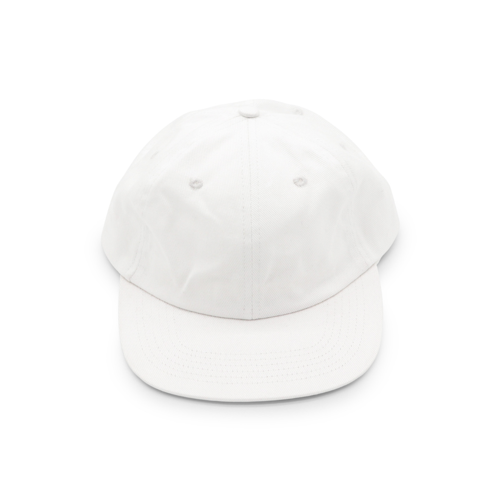 Cotton 6 Panel - White
