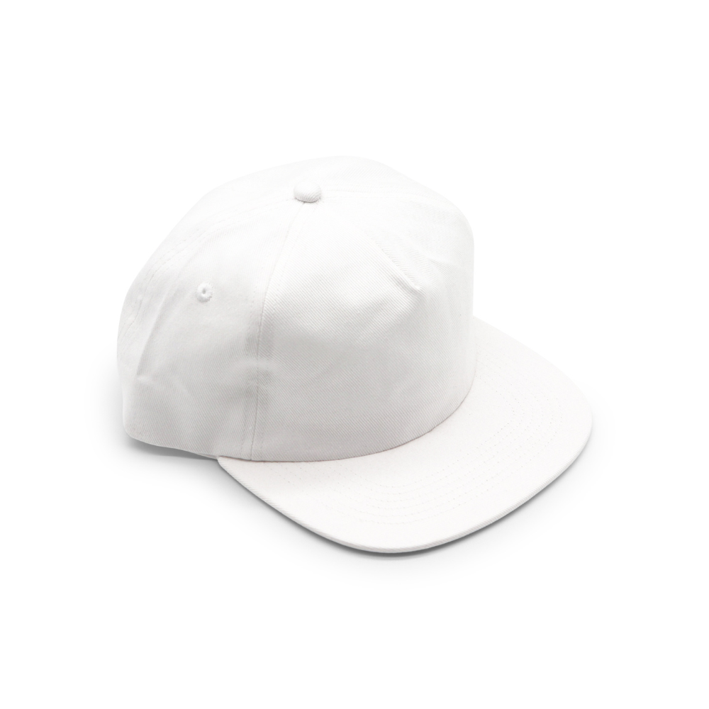 Cotton 5 Panel - White