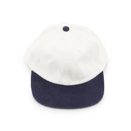 Corduroy Two-Tone 6 Panel - Navy