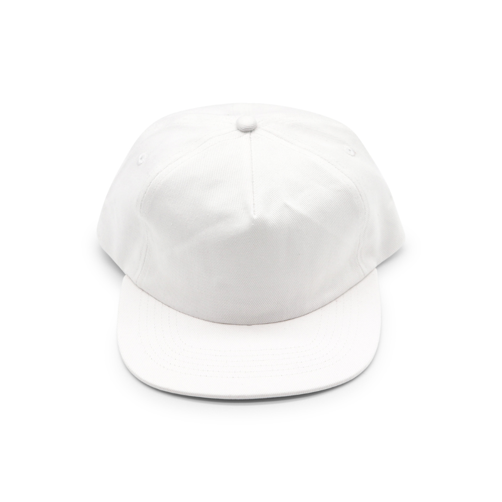Cotton 5 Panel - White