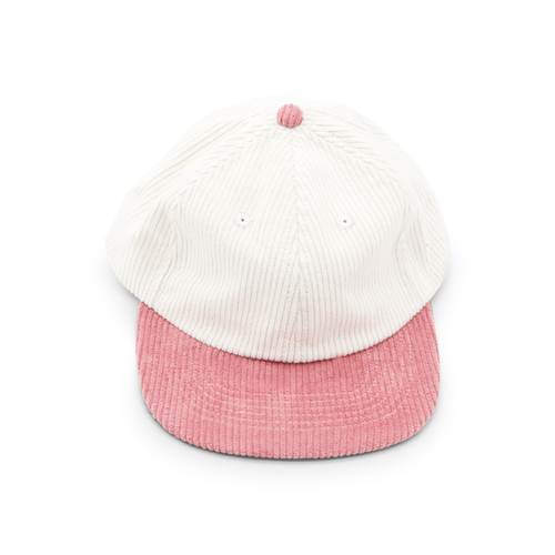 Corduroy Two-Tone 6 Panel - Pink