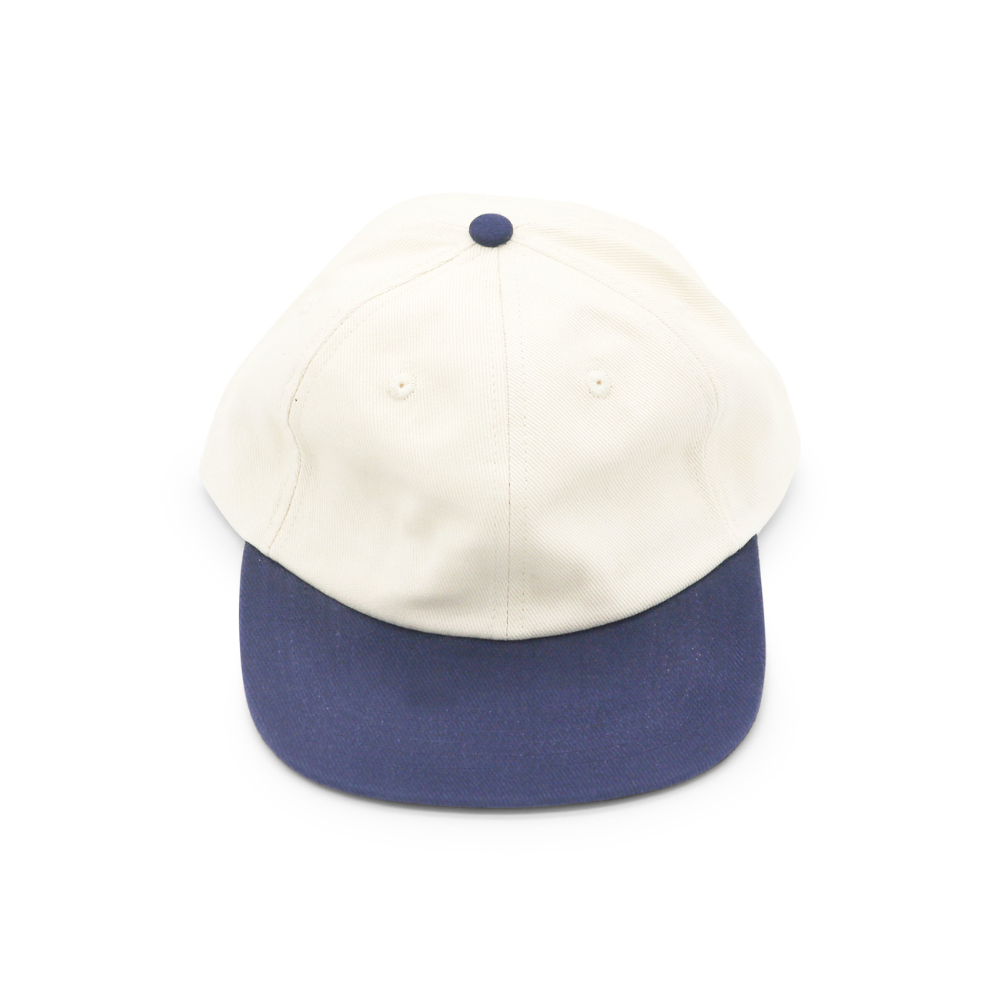 Cotton Two-Tone 6 Panel - Navy