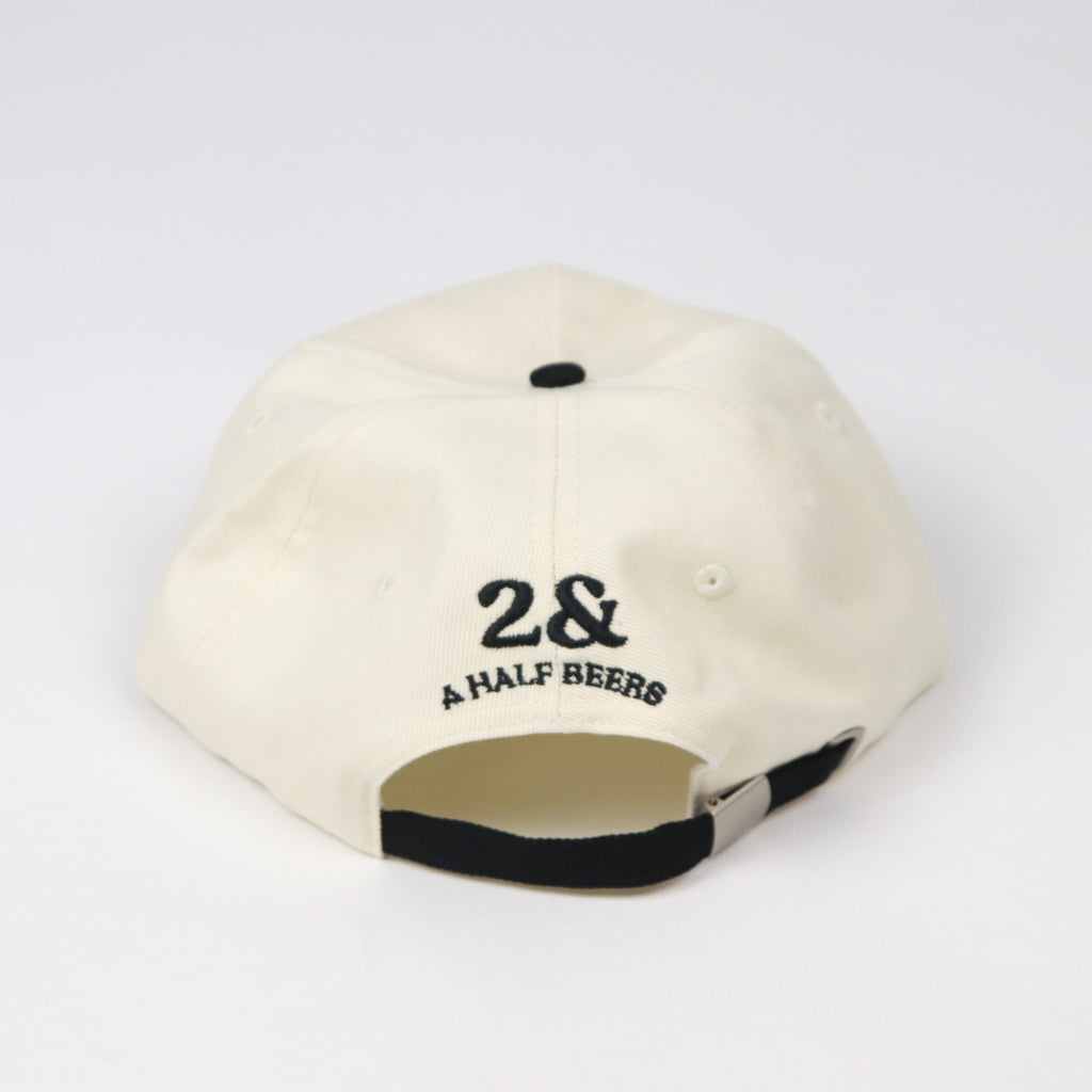 Two & A Half Beers 5 Panel - Black