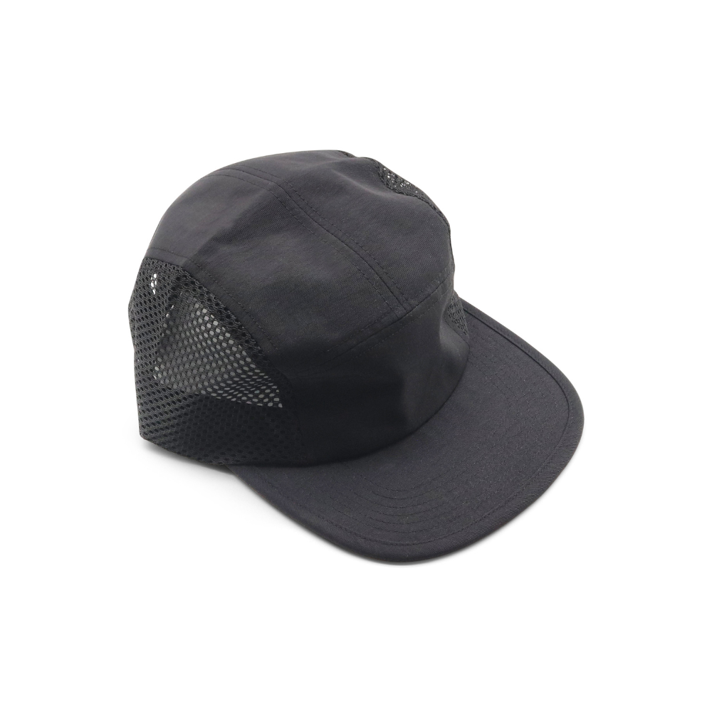 Nylon Camper 5 Panel - Black