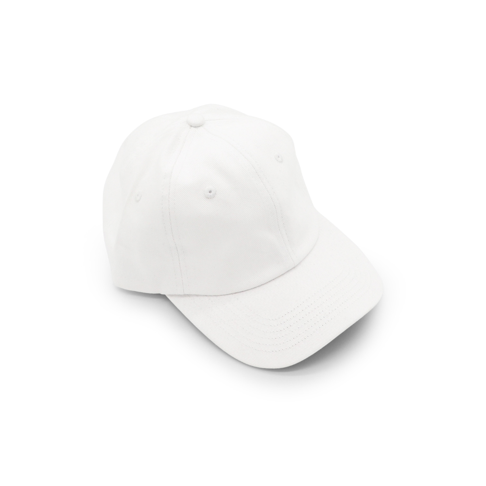 Cotton Dad Hat - White