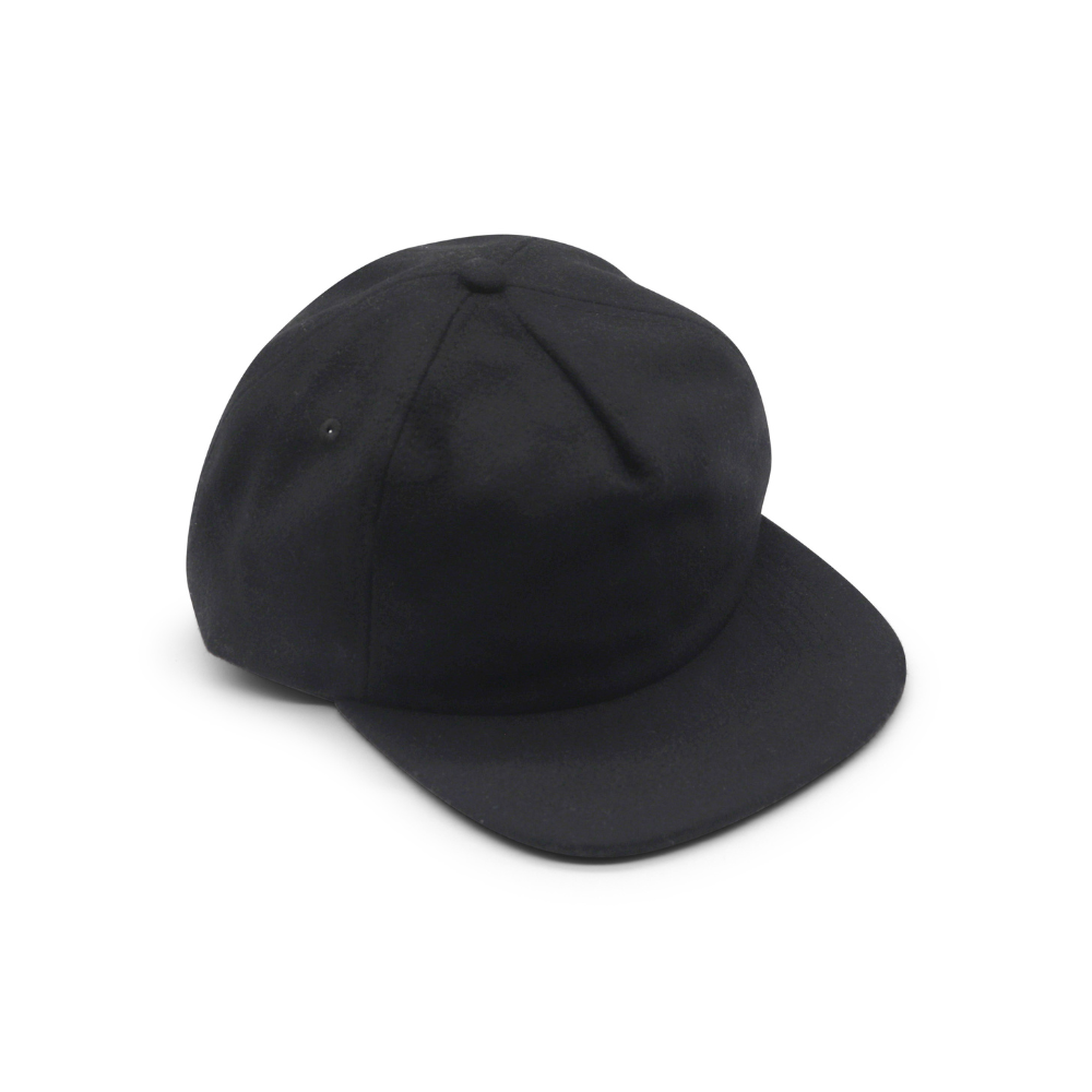 Cotton 5 Panel - Black