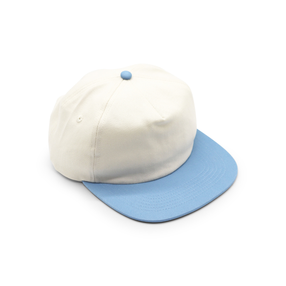 Cotton Two-Tone 5 Panel - Light Blue