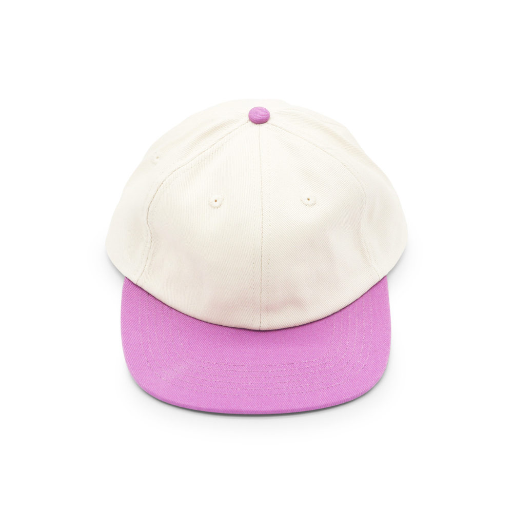 Cotton Two-Tone 6 Panel - Light Purple