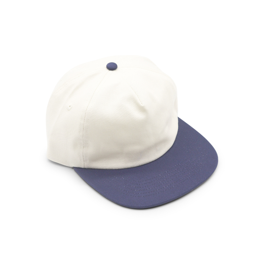 Cotton Two-Tone 5 Panel - Navy