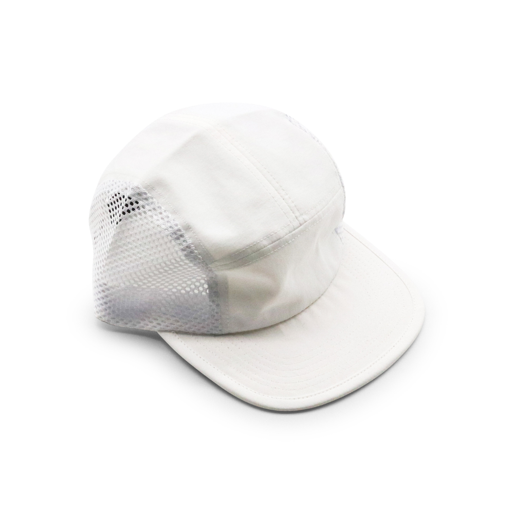 Nylon Camper 5 Panel - White