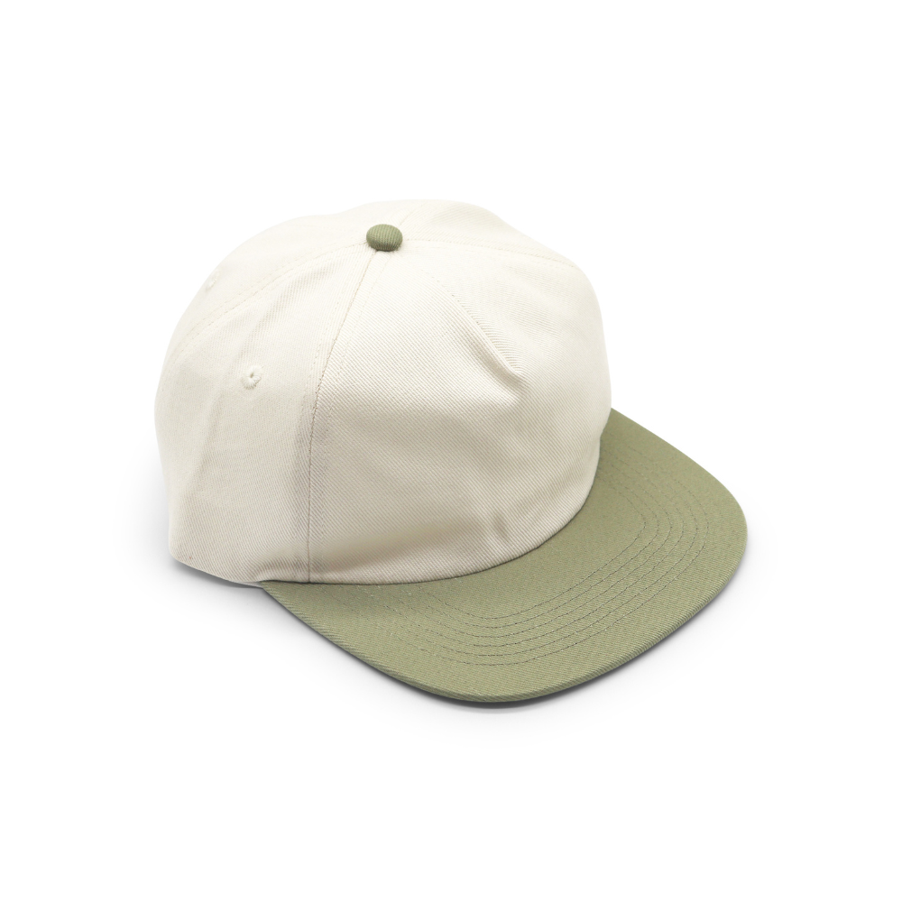 Cotton Two-Tone 5 Panel - Olive