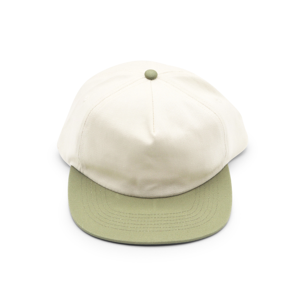 Cotton Two-Tone 5 Panel - Olive
