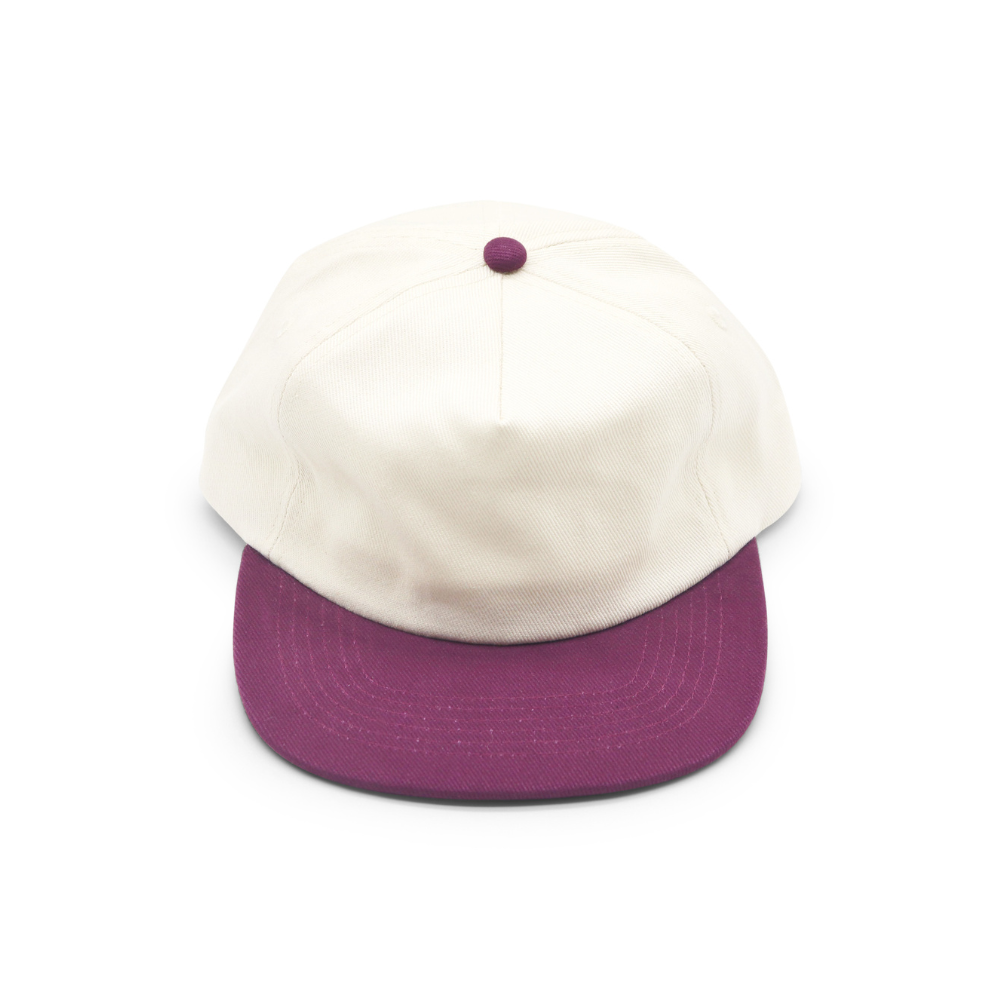 Cotton Two-Tone 5 Panel - Plumb