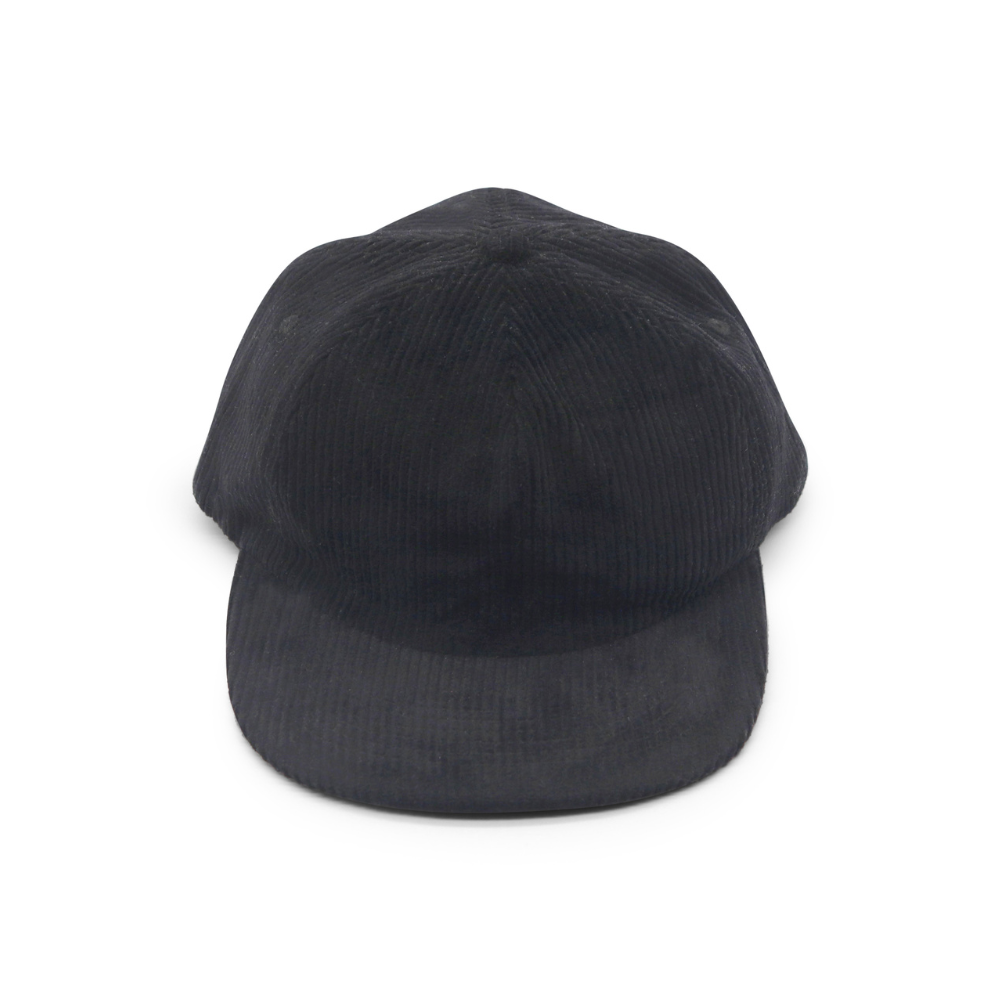 Corduroy 5 Panel - Black