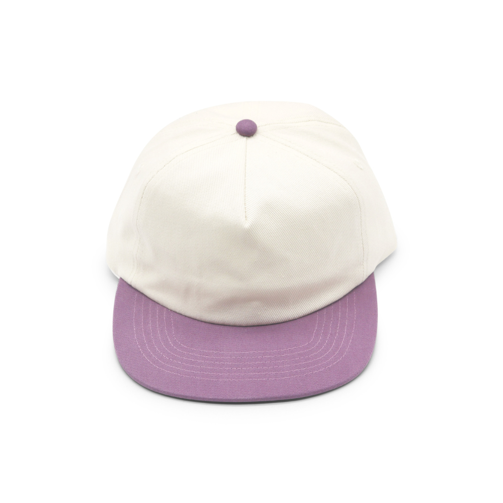 Cotton Two-Tone 5 Panel - Purple