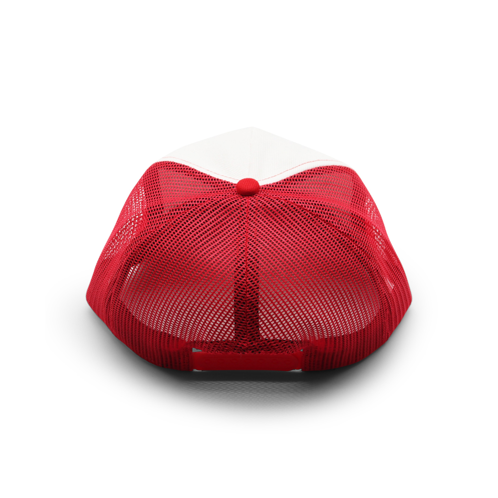 5 Panel Trucker - Red