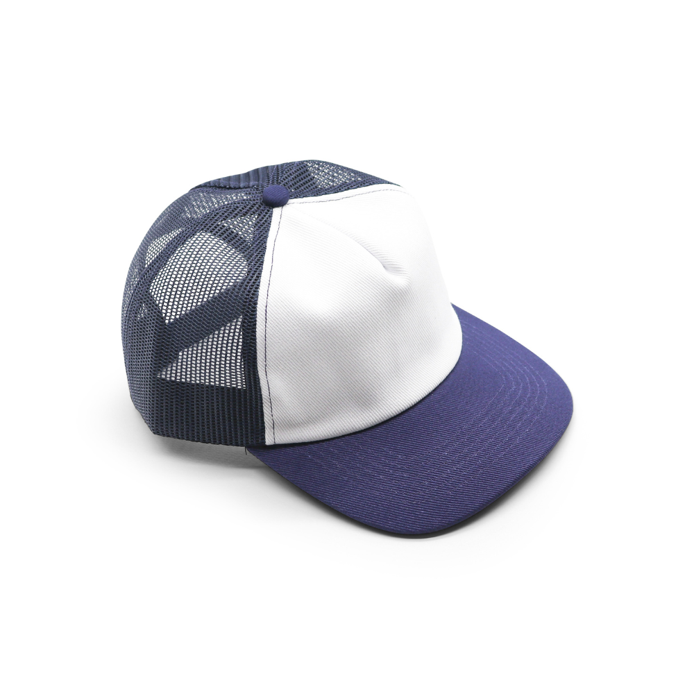 5 Panel Trucker - Navy
