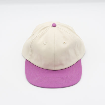 Cotton Two-Tone 6 Panel - Light Purple