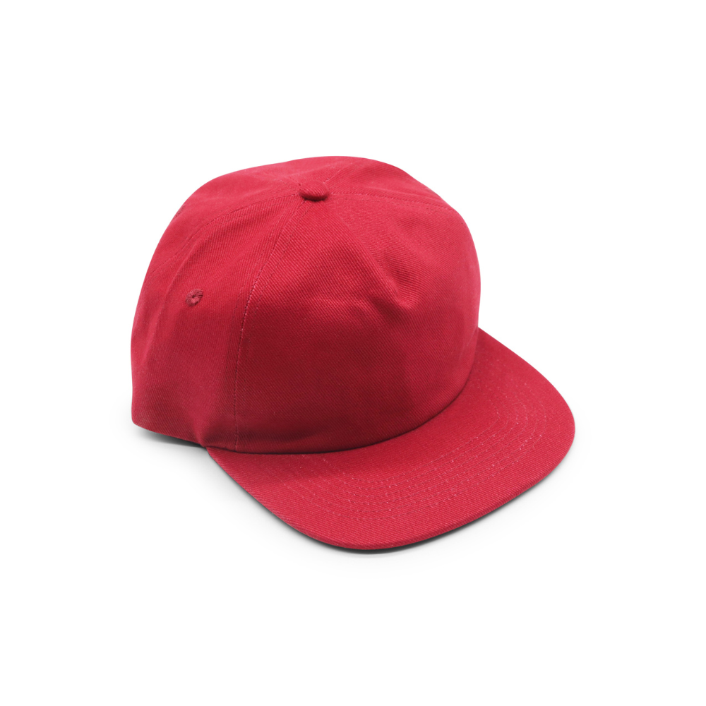 Cotton 5 Panel - Burgundy