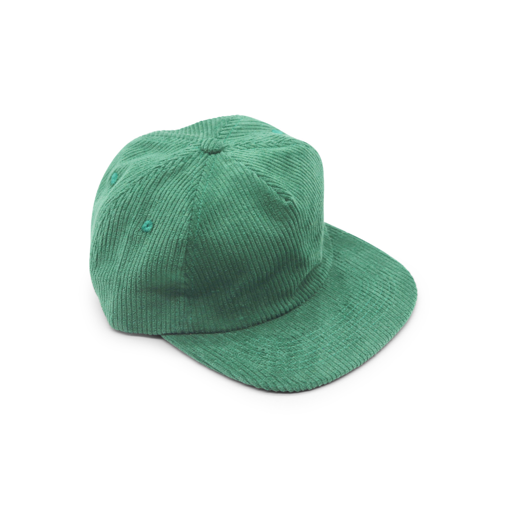 Corduroy 5 Panel - Forrest Green